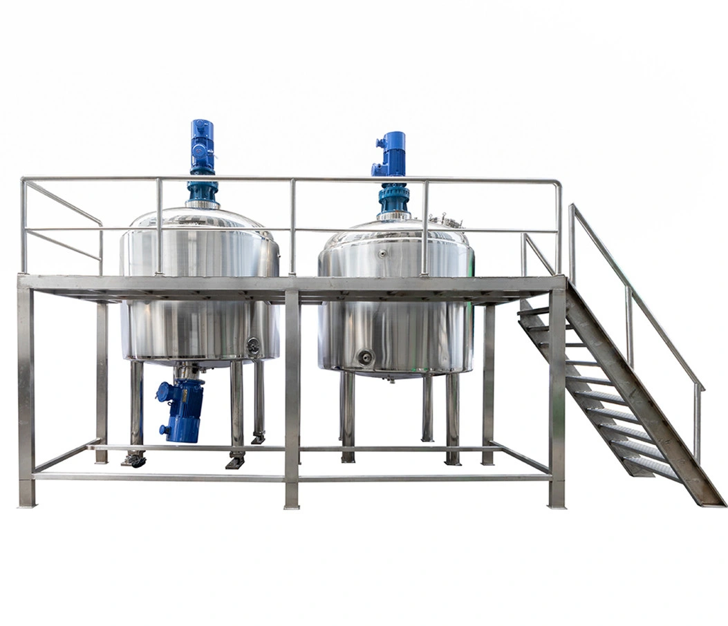 Food Grade Stainless Steel Jacketed Electric Steam Boiling Heating Mixing Tank Price