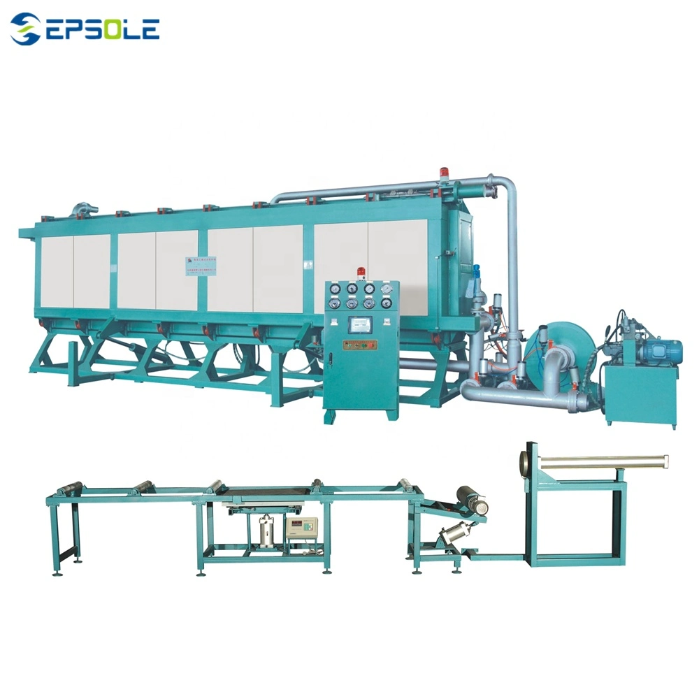 Auto Air Cooling EPS Foam Block Moulding Machine