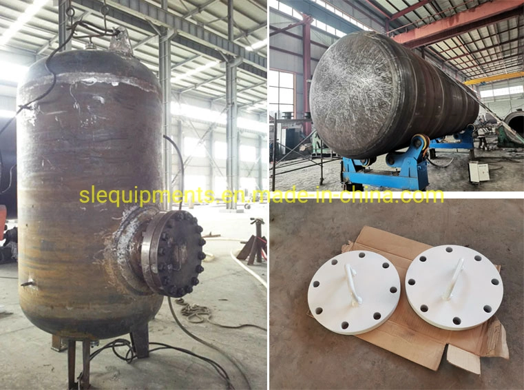 Reliable Quality SS316 Pressure Vessel Chilled Water ASME Code 30m3 50m3 Air Receiver Tank