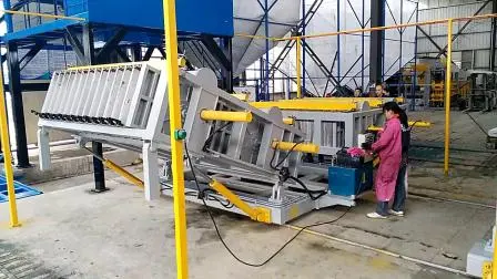 Produktionslinie für EPS-Styroporschaumzement-Fertigwandpaneele, Leichtbeton-Sandwichwandpaneelmaschine für Baumaschinen